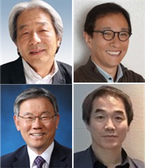 시계방향으로 홍지웅 열린책들 대표, 고영은 뜨인돌 출판 대표, 주연선 은행나무출판사 대표,이형규 쿰란 출판사 대표