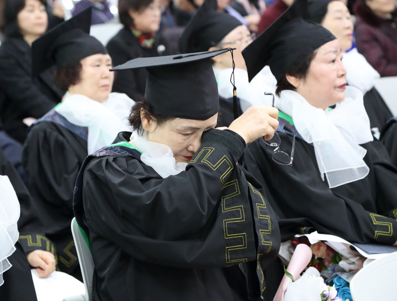 지난 9월 구청별관에서 진행한 늘푸름학교 졸업식 모습. [영등포구 제공]