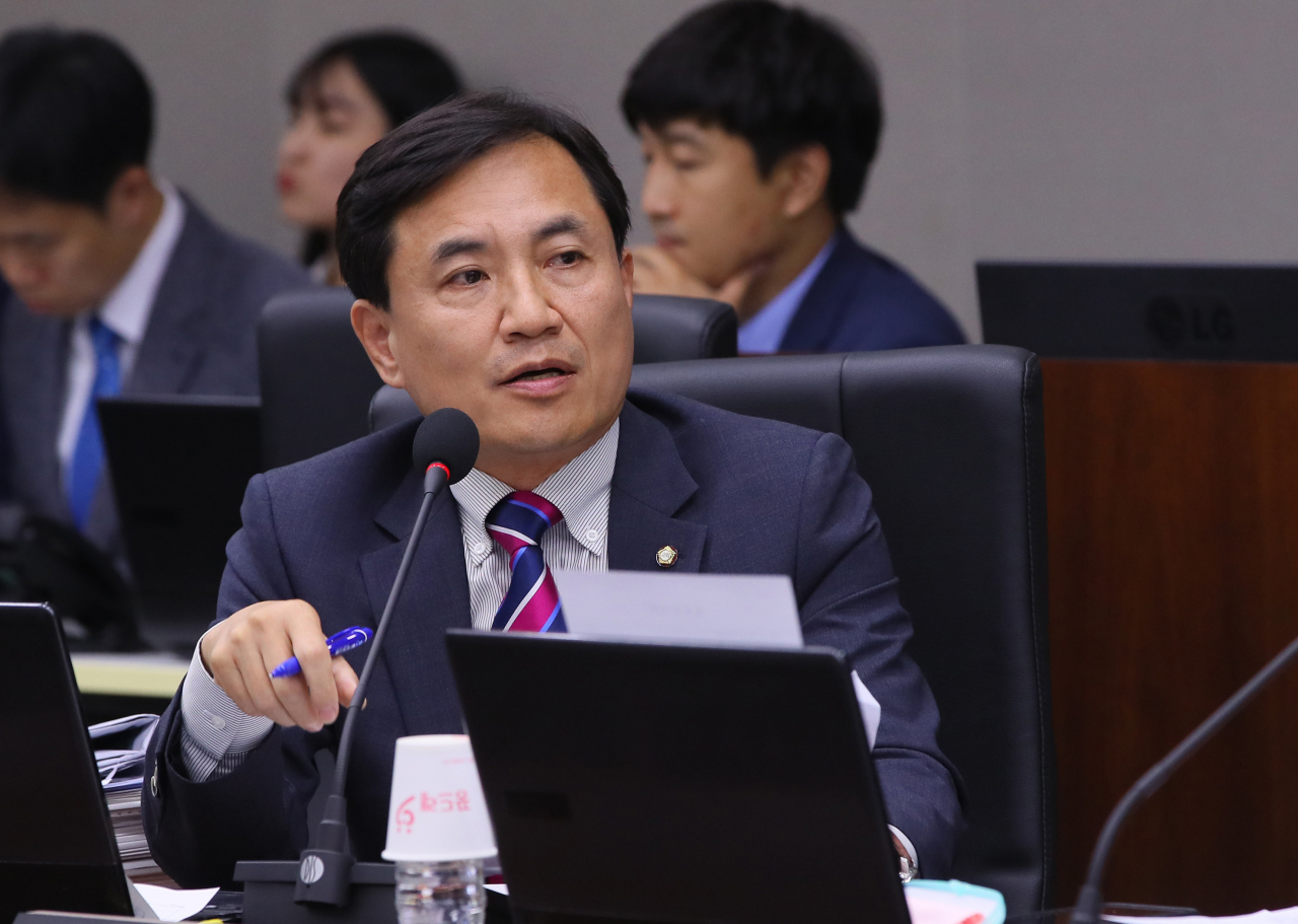 자유한국당 김진태 의원. [연합]