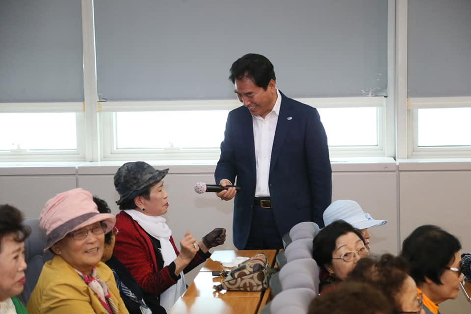백군기 용인시장 페북 캡처.