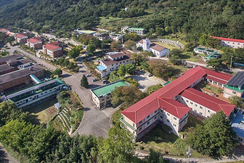 한센인의 보금자리 '산청성심원' 모습. [산청성심원 홈페이지 캡처]