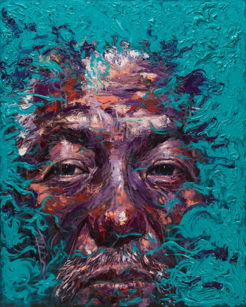 사진설명- 임남훈, 도전, 162x130cm, Oil on Canvas, 2019