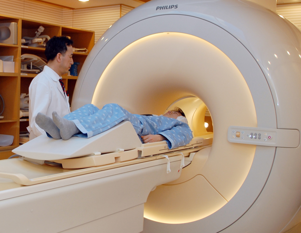 MRI 촬영 모습 [헤럴드DB]