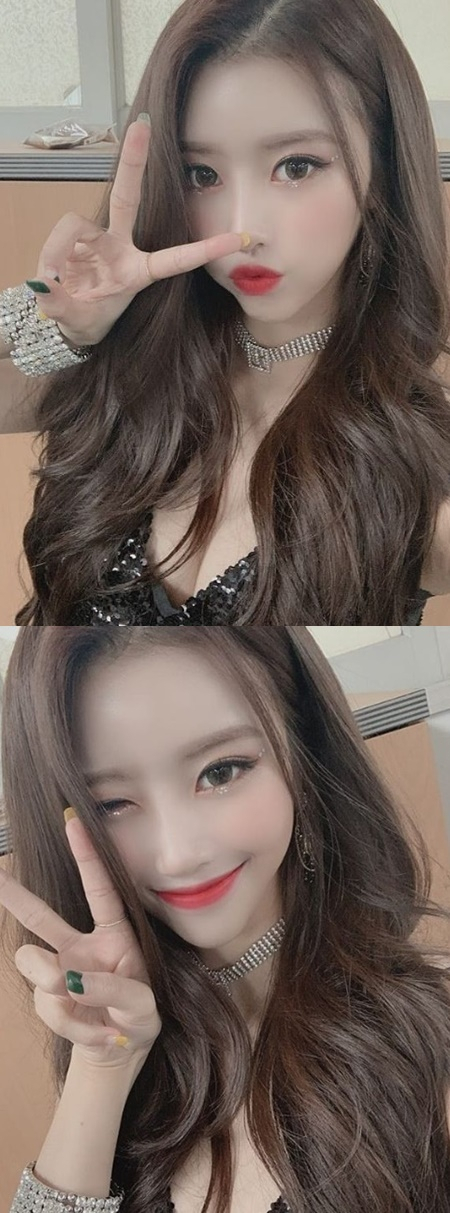 러블리즈 미주 [SNS 캡처]
