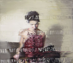 앤디 댄즐러, Vanishing Interior, 2019, Oil on canvas, 120 x 140 cm. [오페라갤러리 제공]