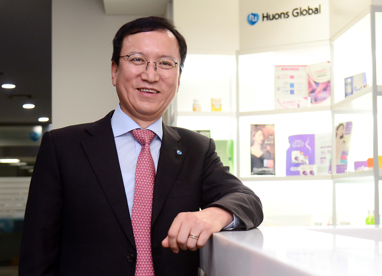 휴온스글로벌 윤성태 부회장. 사진=이상섭 기자/babtong@heraldcorp.com