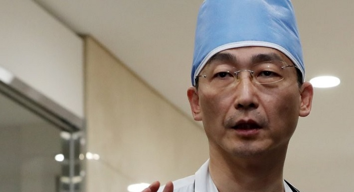 18일 오전 10시 참고인 신분으로 경기도 국감에 출석하는 이국종 아주대 의대 교수. [연합]