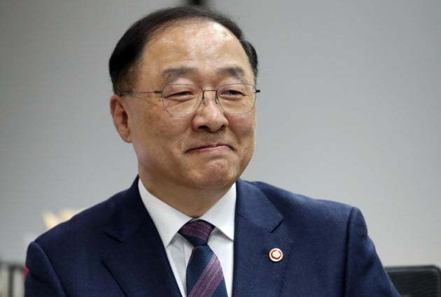 Finance Minister Hong Nam-ki (Yonhap)