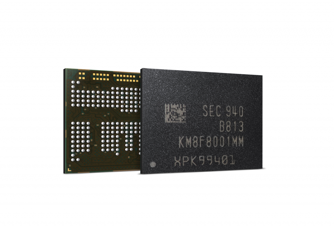 삼성전자 ‘12GB uMCP’.[삼성전자 제공]
