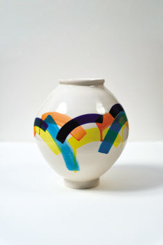 하태임, Ceramics No.191003, 28x26cm, 2019 [리:플랫 제공]