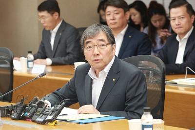윤석헌 금융감독원장 [금감원 제공]