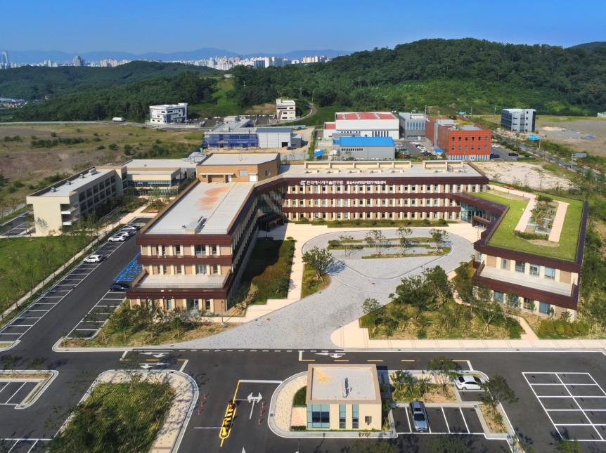 상공에서 내려다 본 ‘울산 차세대 전지 연구개발센터’