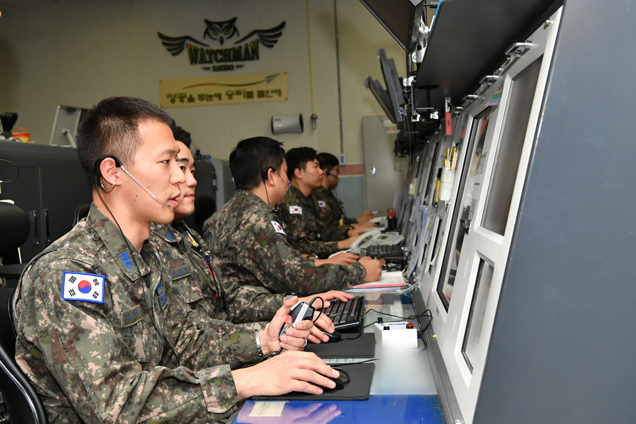 지상통제부문(MCRC) 골든아이로 선발된 임지훈 대위.[사진=공군]