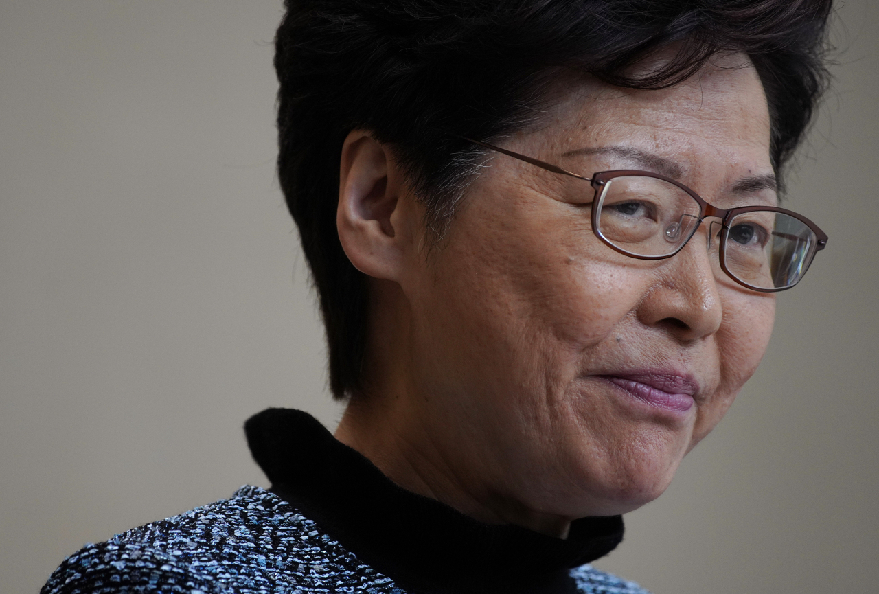캐리 람 홍콩 행정장관. [AP]
