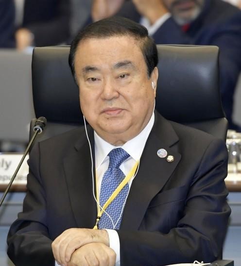 National Assembly Speaker Moon Hee-sang. (Yonhap)