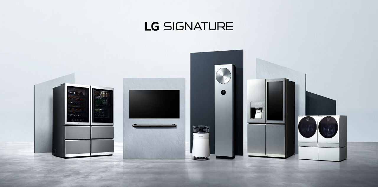 LG 시그니처 제품군.[LG전자 제공]