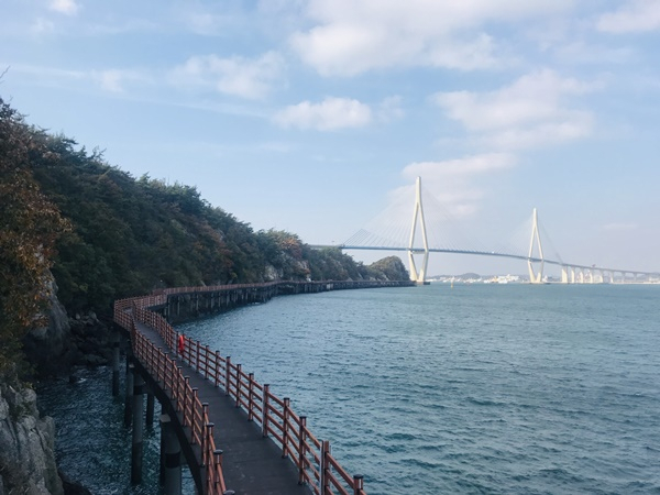 고하도 해안데크길.