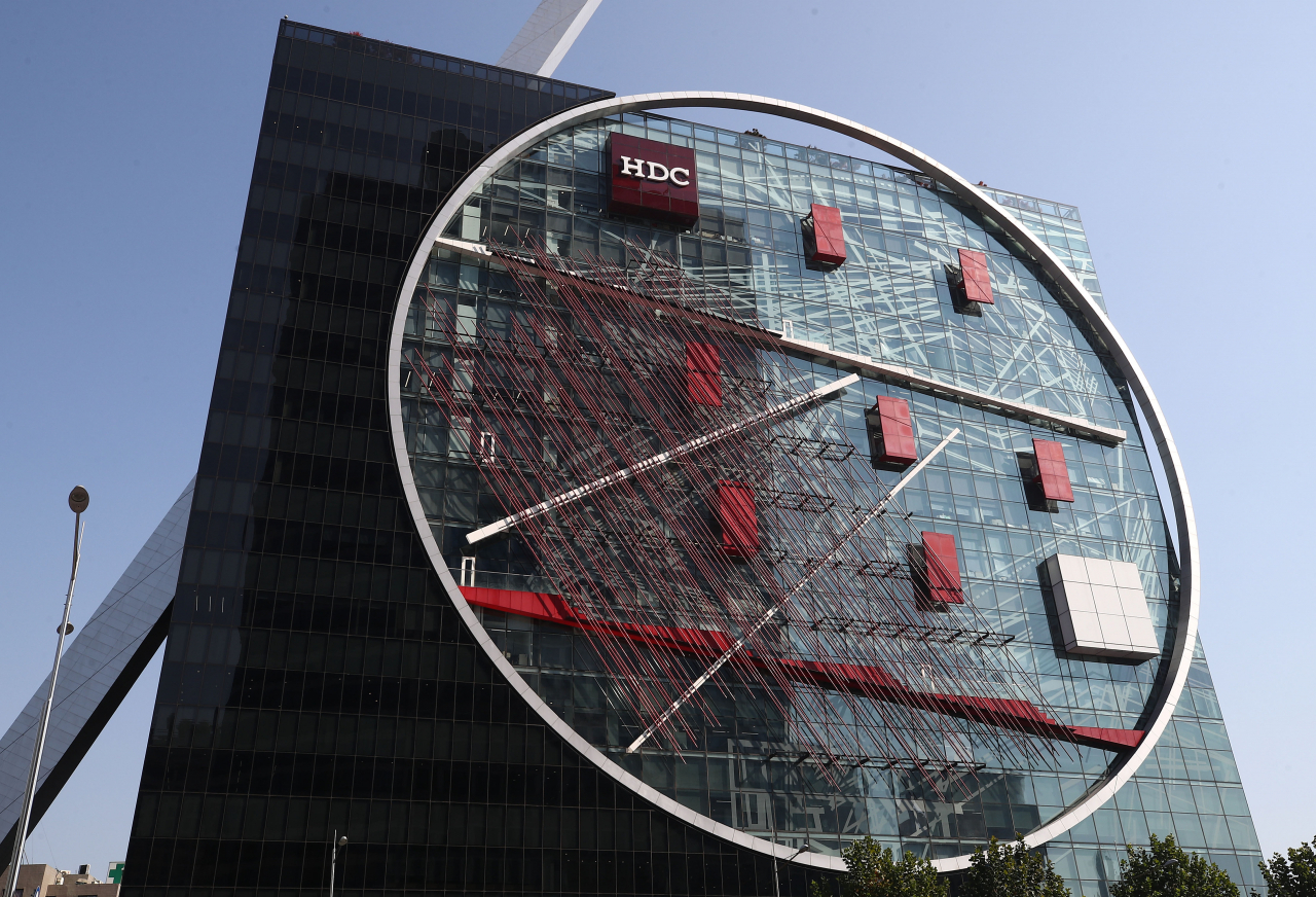 서울 강남구 HDC현대산업개발 본사 모습.[연합]