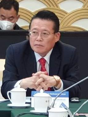 중국 동북아 6개국 포럼에 참가하고 있는 권기식 한중도시우호협회장.