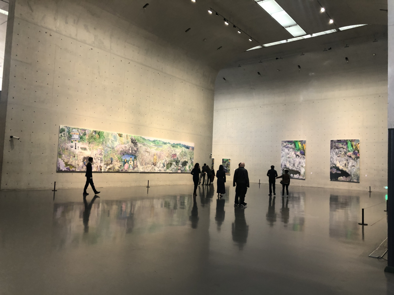 롱미술관에서는 중국 현대미술가인 쩌우 춘야의 대규모 개인전이 열렸다. [사진=헤럴드DB]