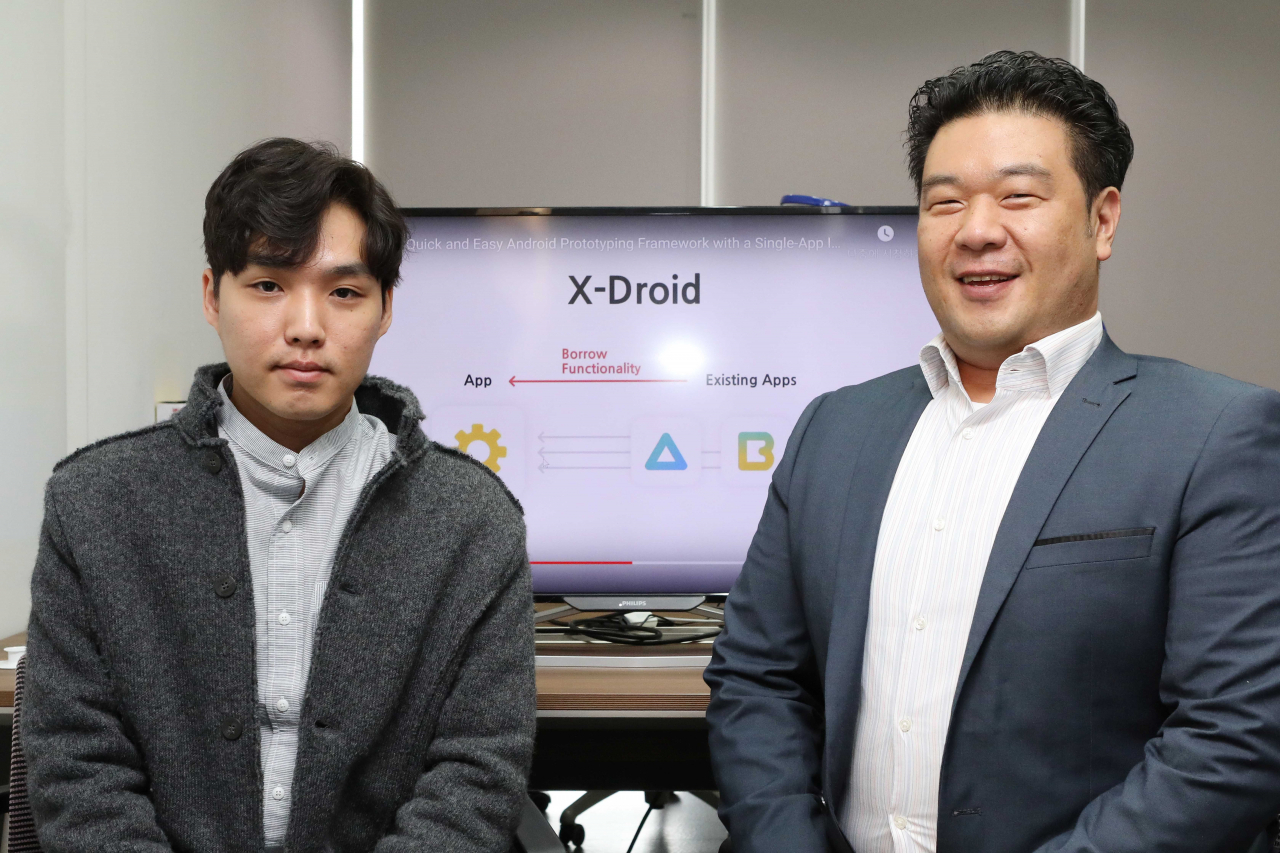 이성주(오른쪽) KAIST 전산학부 교수 연구팀.[KAIST 제공]