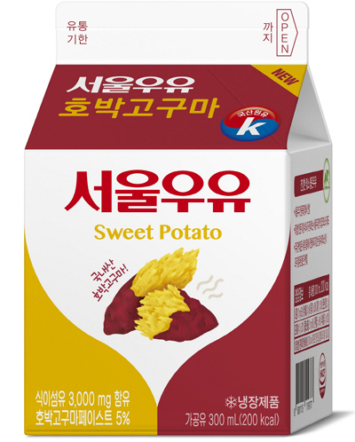 서울우유 호박고구마 [서울우유협동조합 제공]