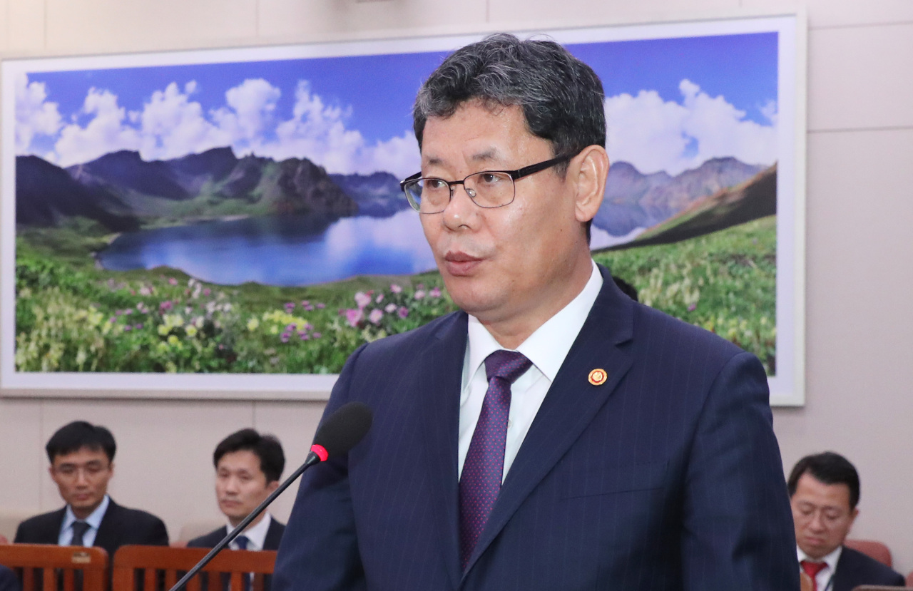 Unification Minister Kim Yeon-chul. Yonhap
