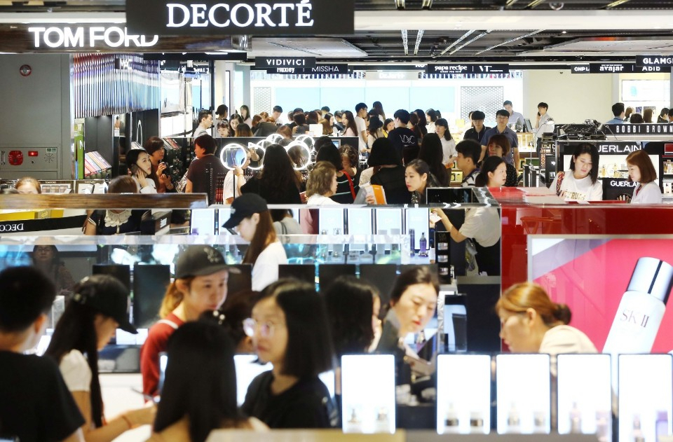 신세계면세점강남점 전경 [자료제공=신세계그룹]