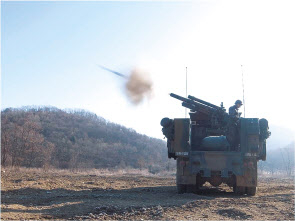 육군의 야전 사격훈련 [육군 제공]