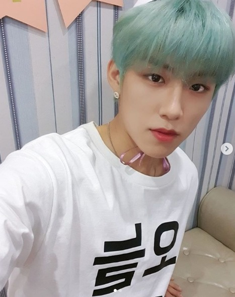 그룹 에이비식스(AB6IX) 멤버 박우진. [에이비식스 인스타그램 캡처]
