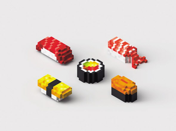 오픈밀즈의 3D 초밥