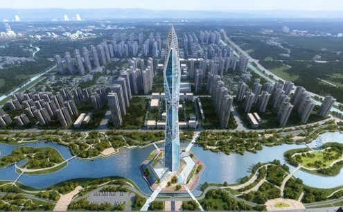 청라시티타워 조감도 [인천경제자유구역청 제공]