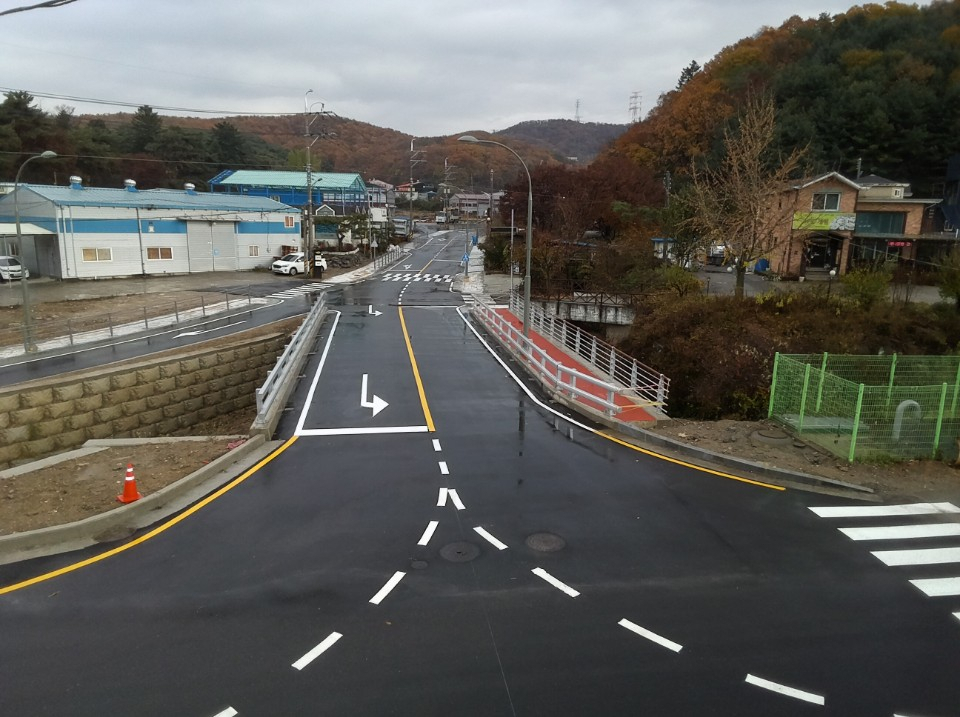 용인시, 지곡산단 진입로 준공 [용인시 제공]