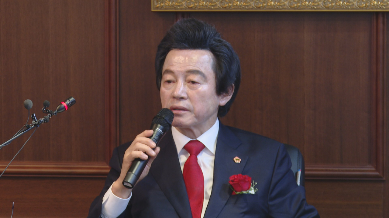 허경영 국가혁명당 대표. [연합]