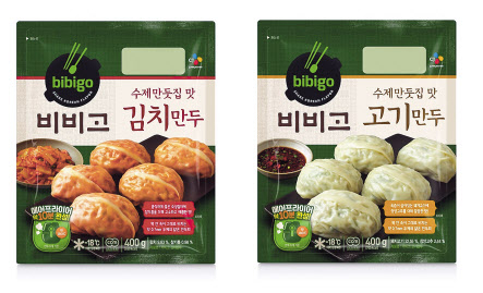 비비고 수제만둣집 맛 만두 2종 이미지. [CJ제일제당 제공]