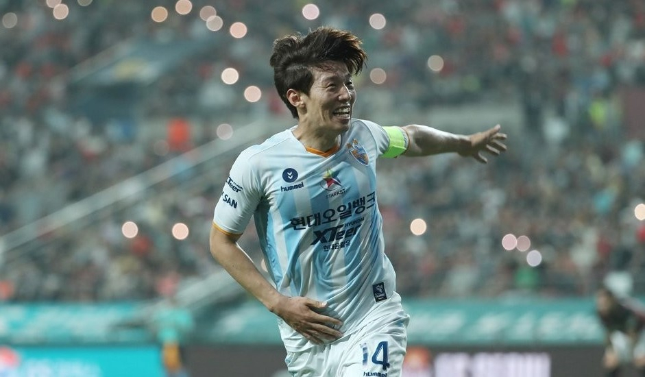 동아시아컵에 출전하는 김보경[연합]