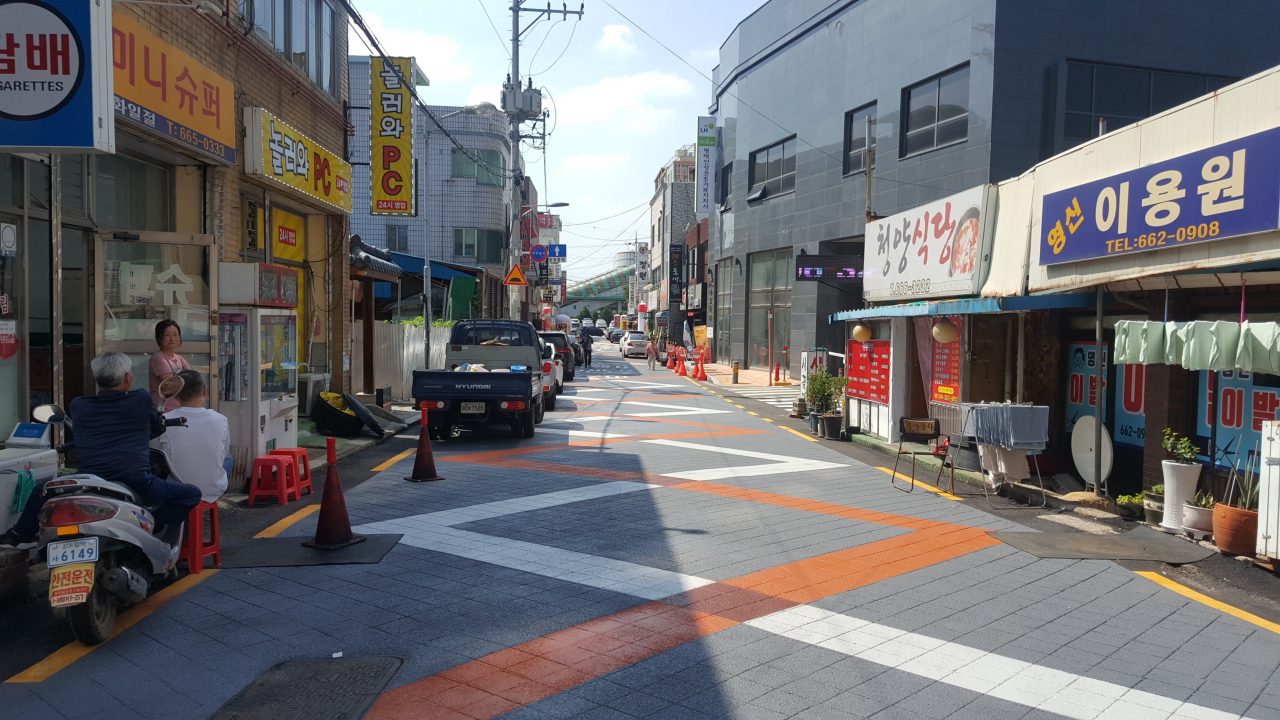평택시, 서정리역 보행자 우선도로 조성 [평택시 제공]