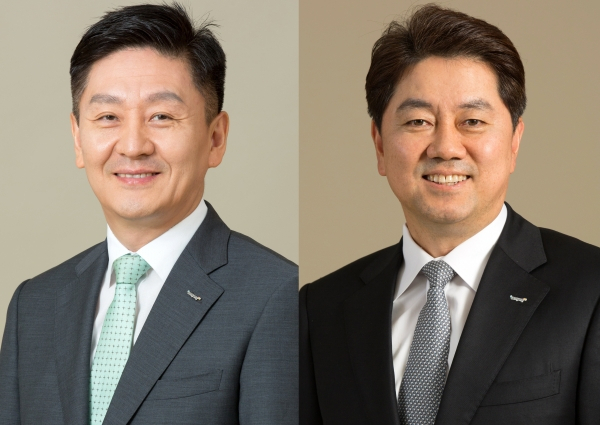 삼양사 식자재유통BU장 김재홍 상무·삼양홀딩스 재경실장 김지섭 부사장. [삼양홀딩스 제공]