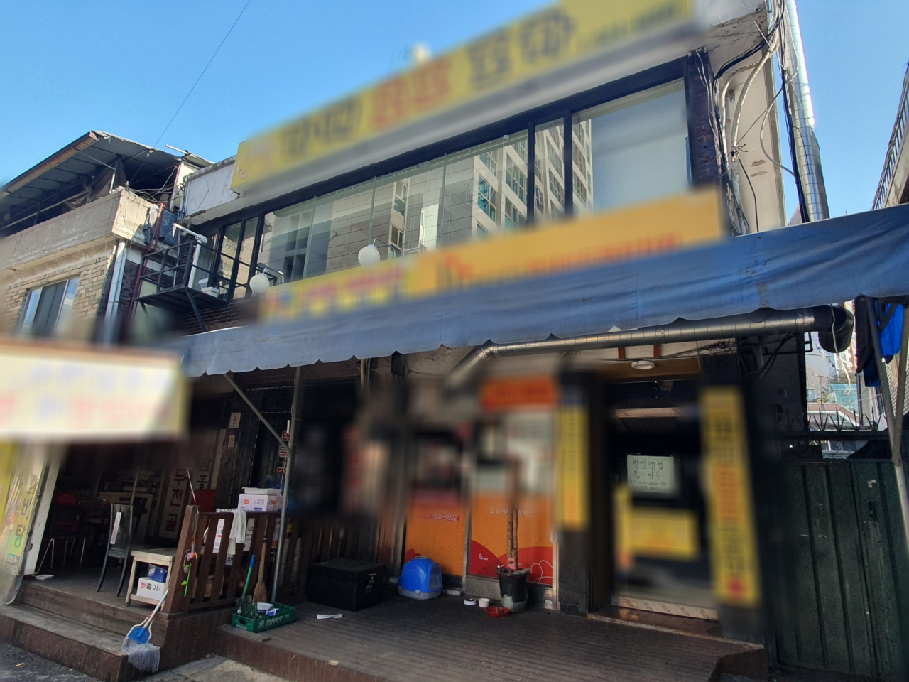 〈사진〉 서울 동작구 흑석동 흑석뉴타운 9구역에 위치한 김의겸 전 청와대 대변인의 상가 [사진=김민지 기자/jakmeen@heraldcorp.com]