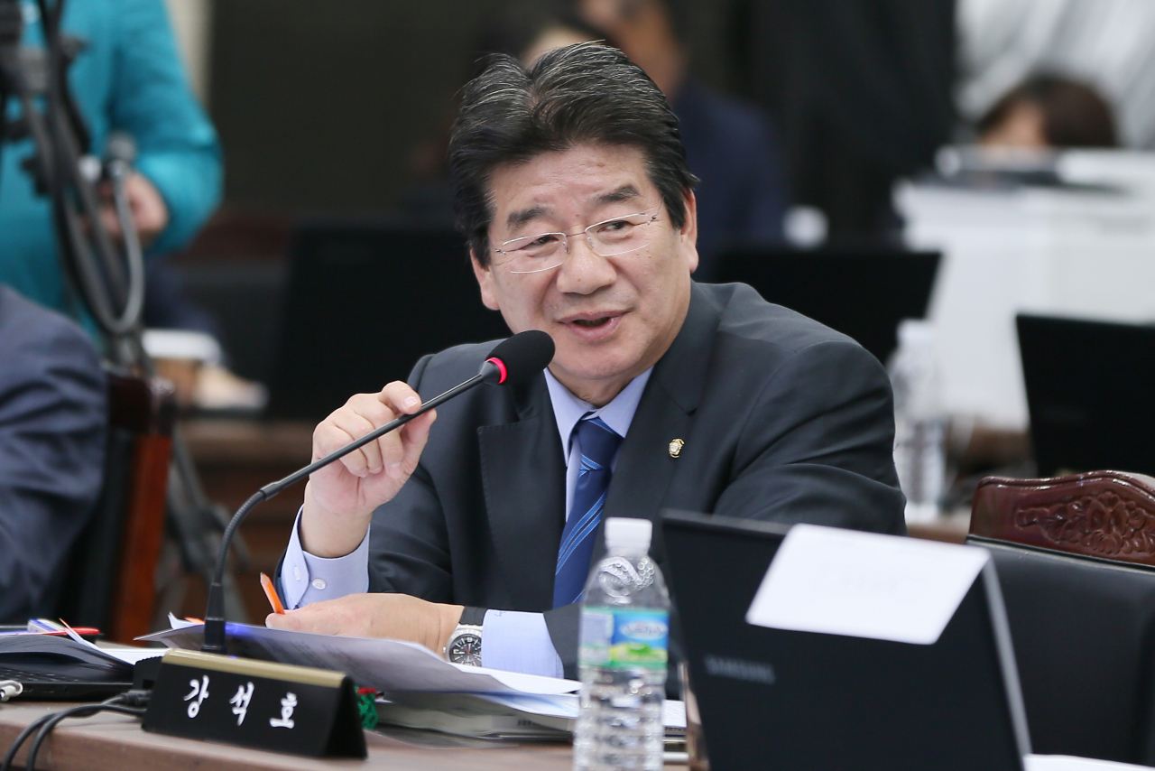 강석호 자유한국당 의원. [연합]