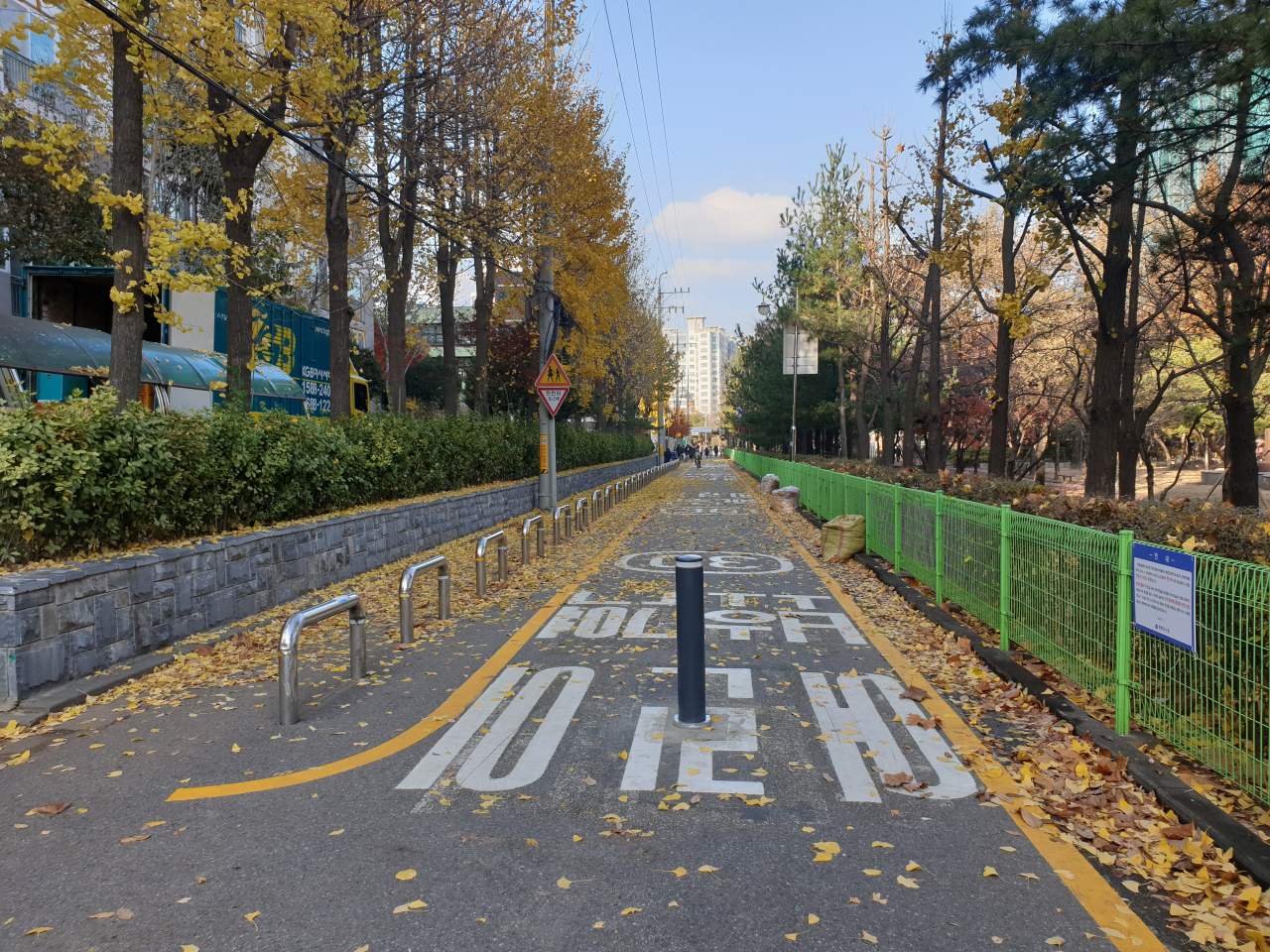 영등포구가 초등학교 통학로를 차 없는 거리로 조성해 어린이들의 보행권을 확보했다.