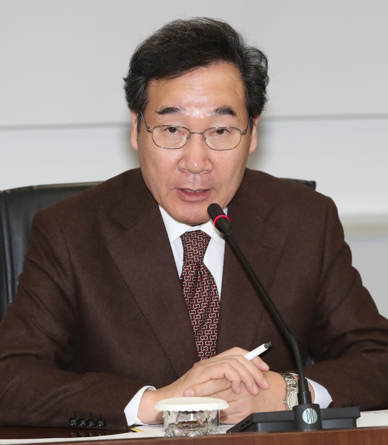 이낙연 국무총리가 3일 서울 여의도 중소기업중앙회에서 열린 소비자정책위원회에서 인사말을 하고 있다. [연합]
