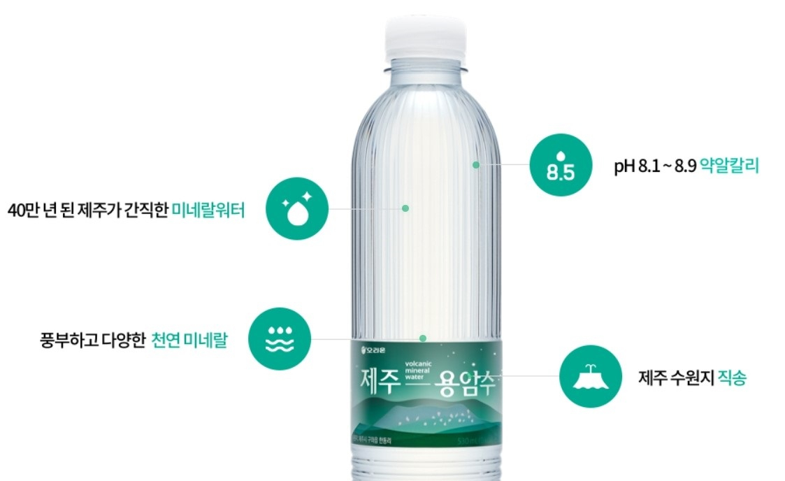 [오리온 제주용암수 홈페이지 캡처]