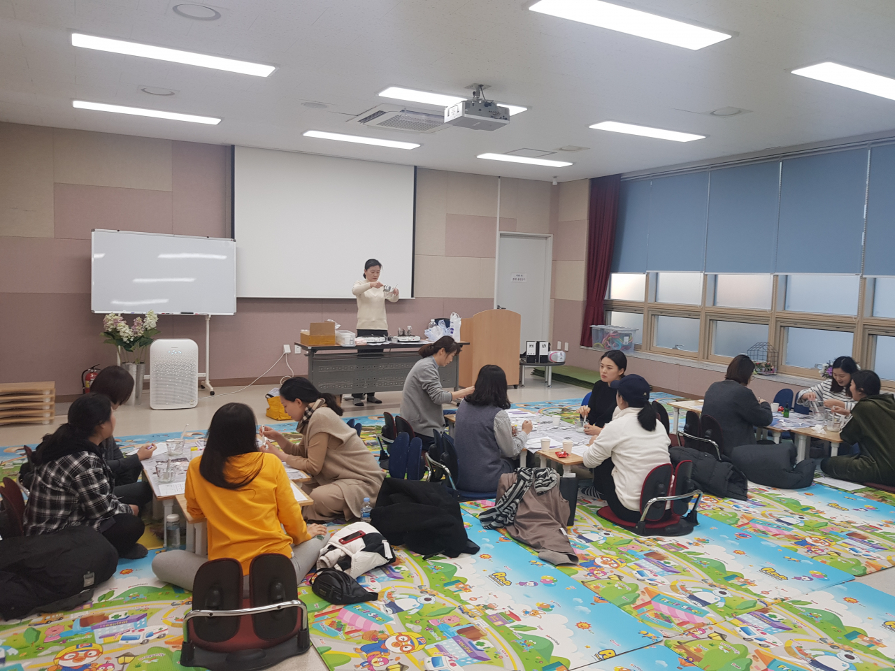 용인시는 지난 5일 처인구보건소에서 임산부를 대상으로 특강을 진행했다. [용인시 제공]
