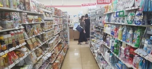 도쿄 시내 세븐일레븐 매장 전경 [연합]