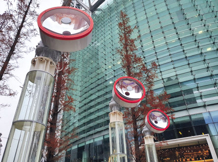 지상 태양광 집광 장치. [서울시 제공]