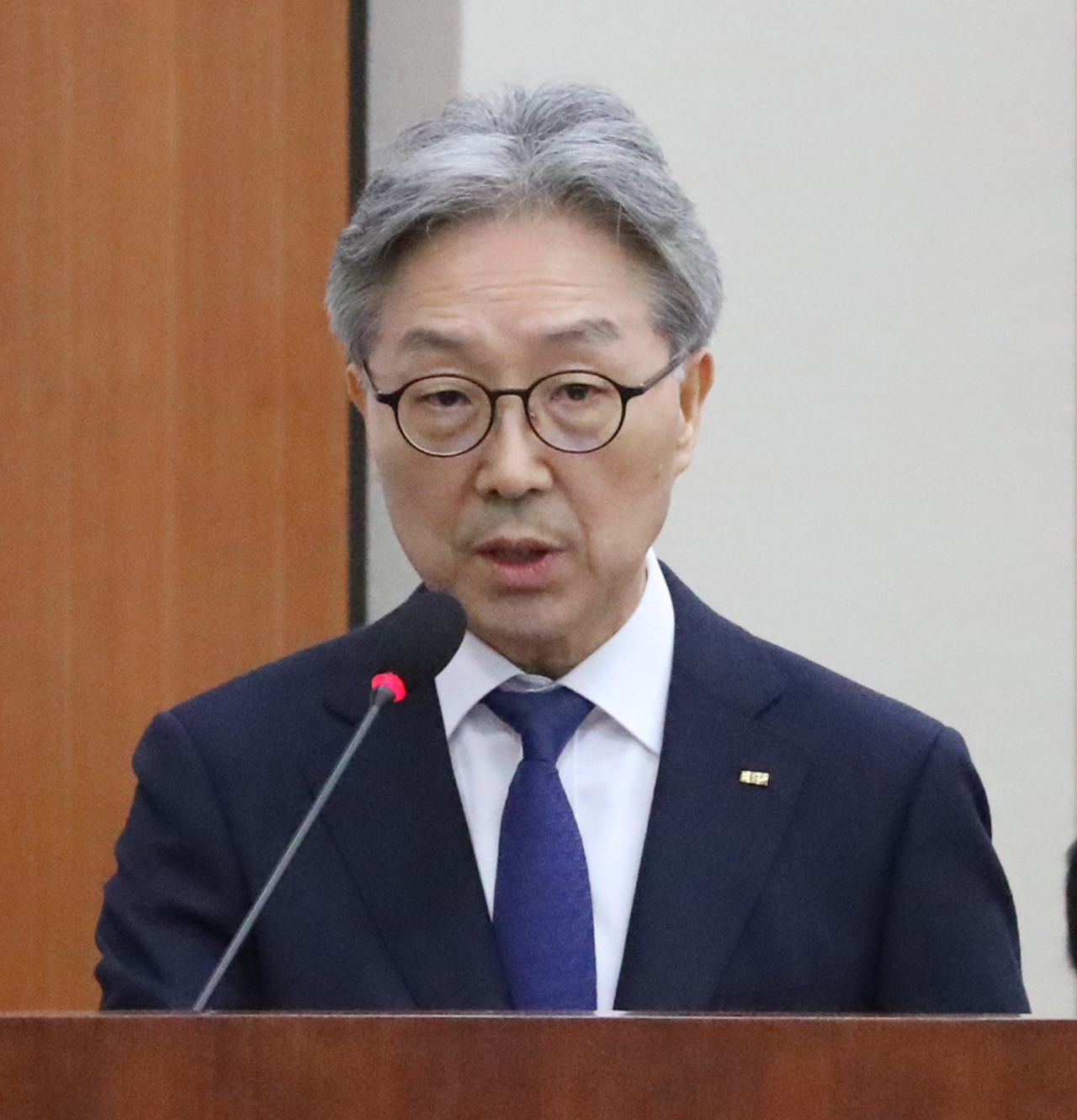 김명중 EBS 사장 [연합뉴스]