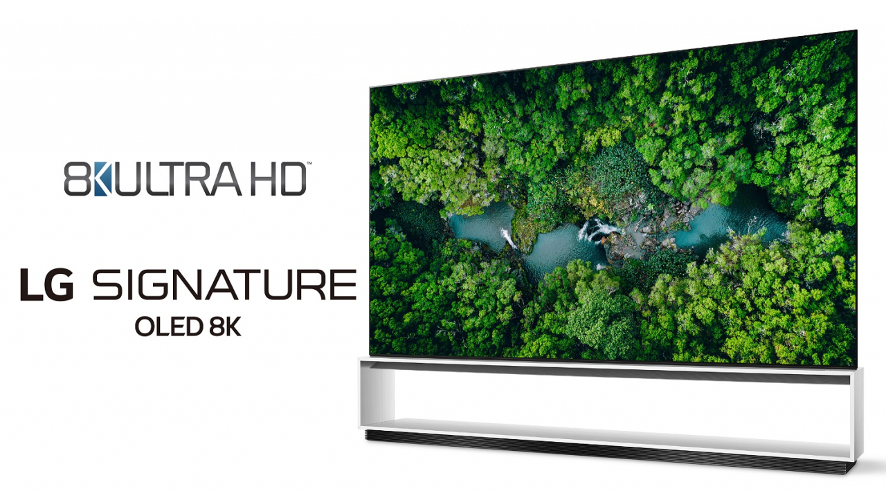 미국 소비자기술협회의 ‘8K UHD’ 인증을 받은 'LG 시그니처 올레드 8K' 제품 이미지.[LG전자 제공]