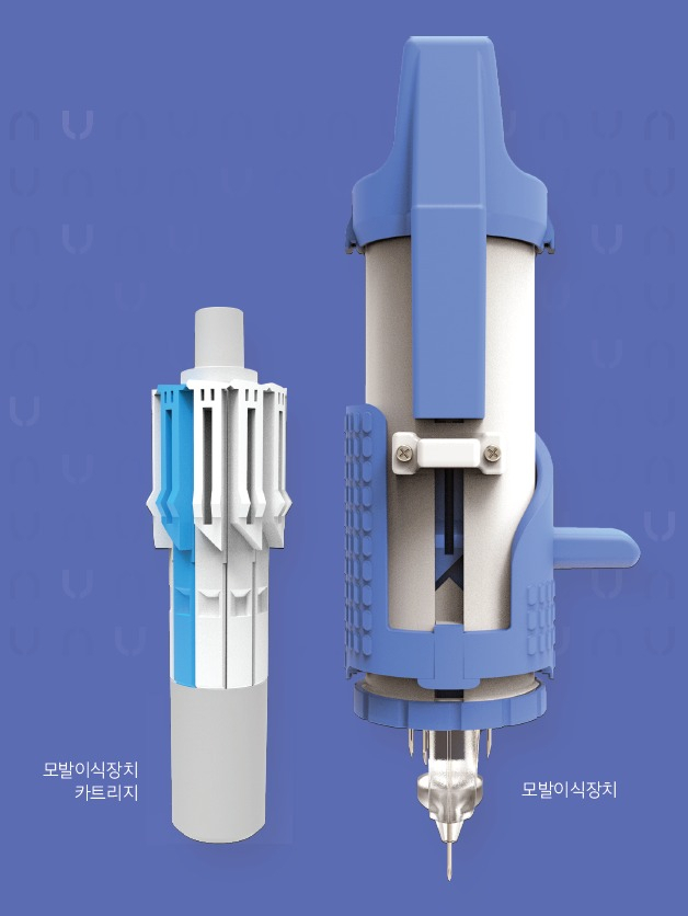 ETRI가 개발한 연발형 식모기.[ETRI 제공]