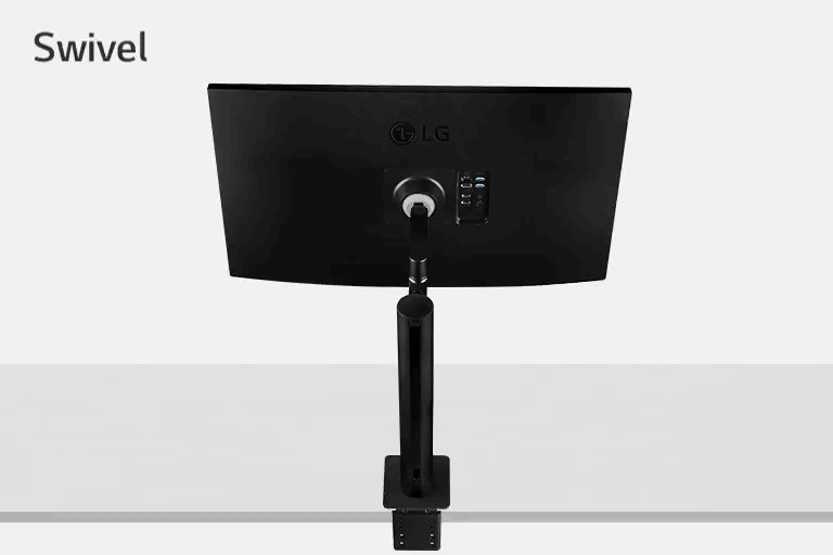 ‘LG 울트라파인 에르고’ 모니터 신제품(모델명: 32UN880) 회전 영상.[LG전자 제공]